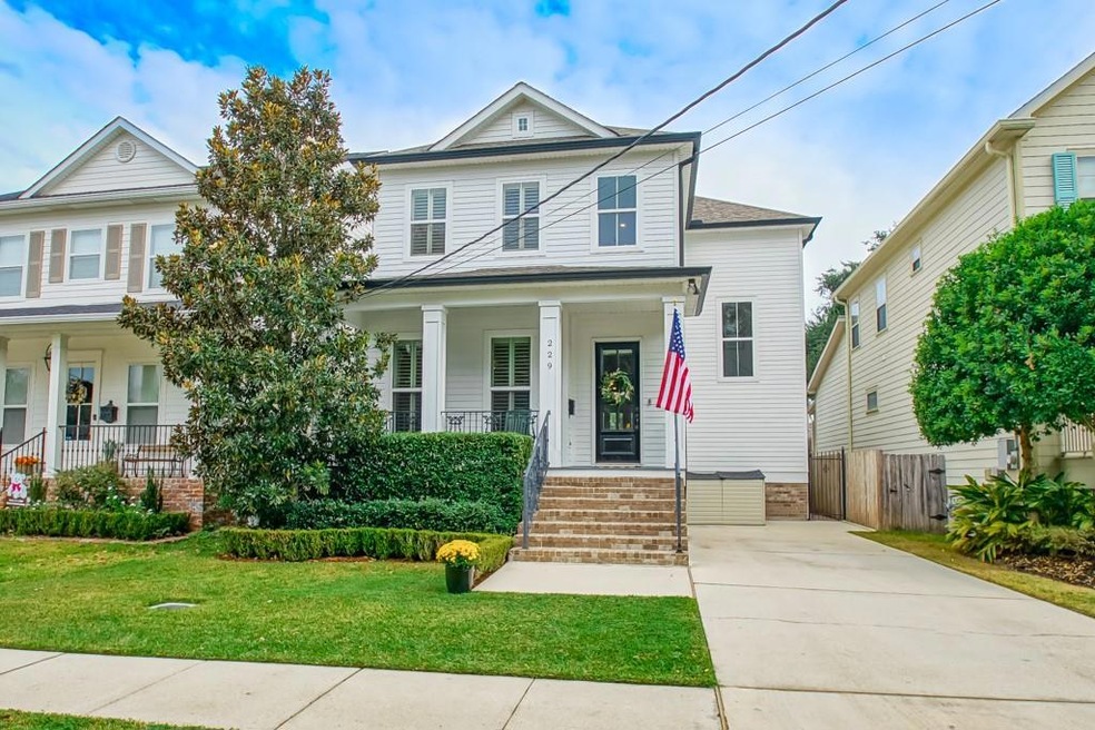 Charming Lakeview home with welcoming front porch.