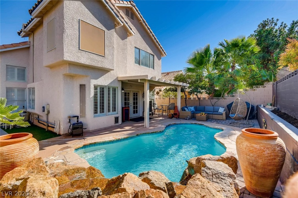 Beautiful backyard oasis.