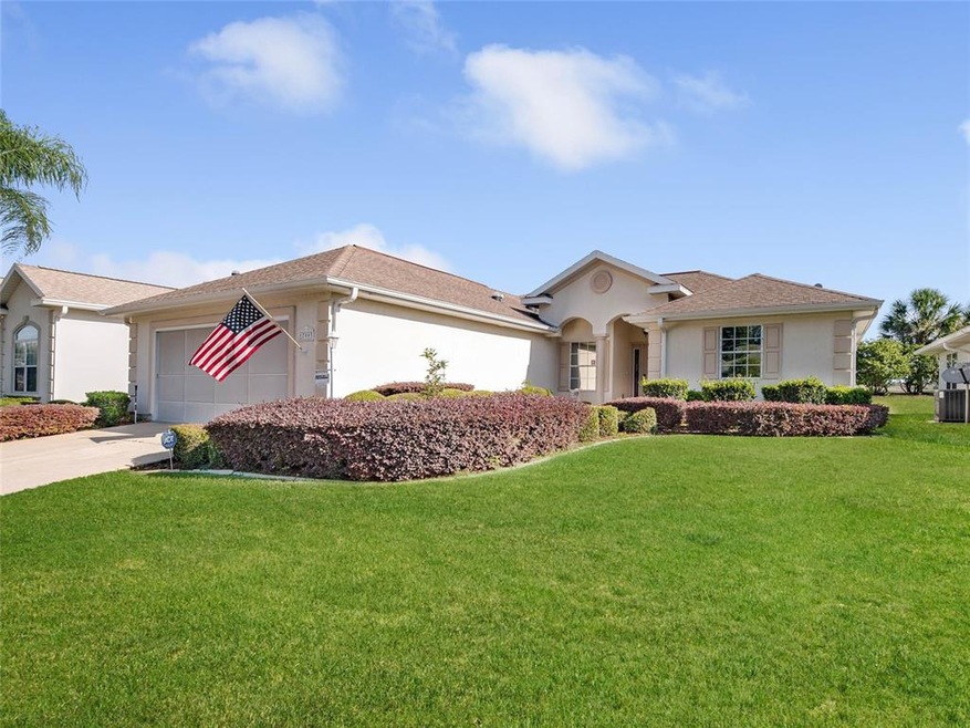 Beautiful front Elevation with mature landscaping 