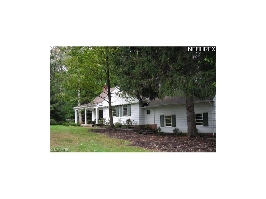 Inviting country exterior.