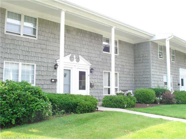 Exterior Front. Private front entrance with porch 