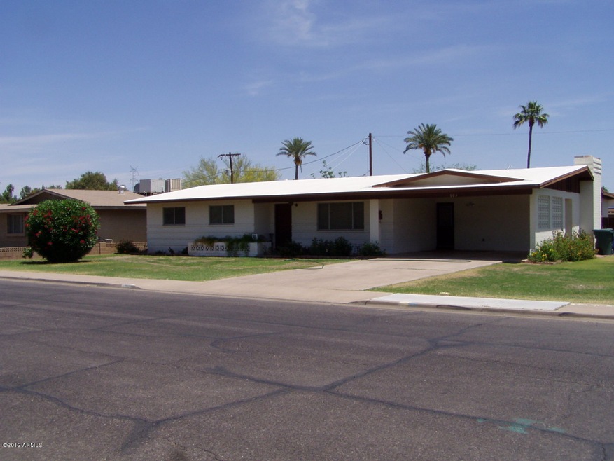 Front view of Home