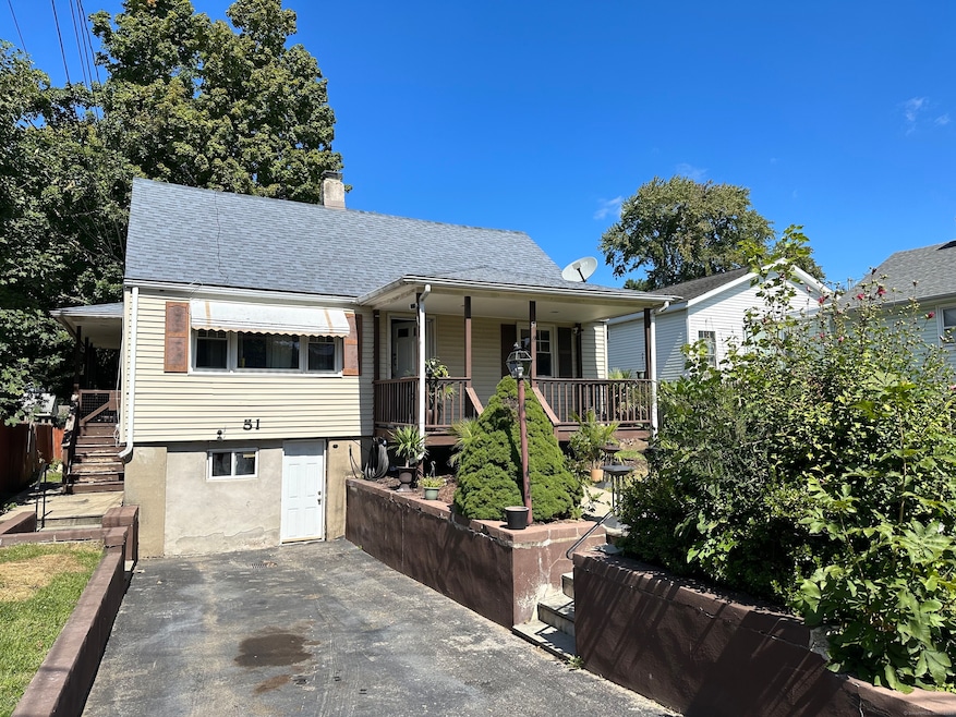 Front of house from driveway view