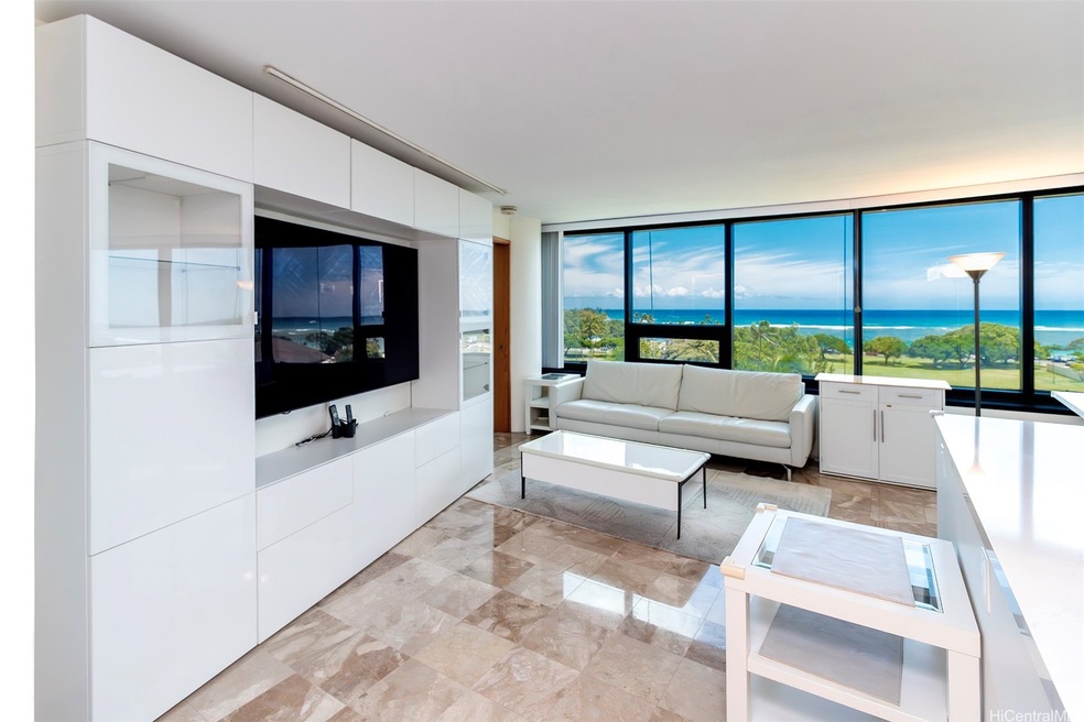 Living Area with Built-Ins