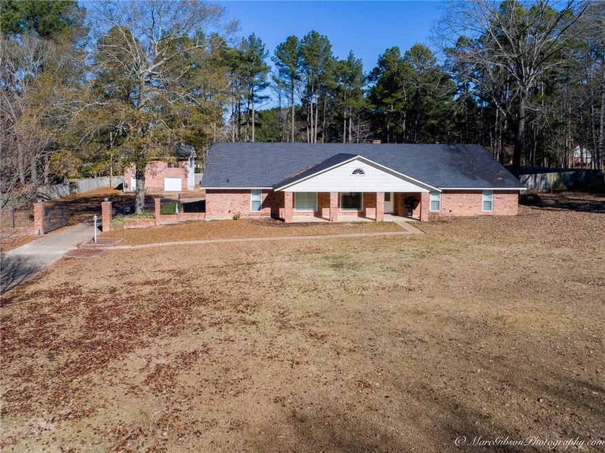 Exterior Front on 1.75 acres in a great quiet neig