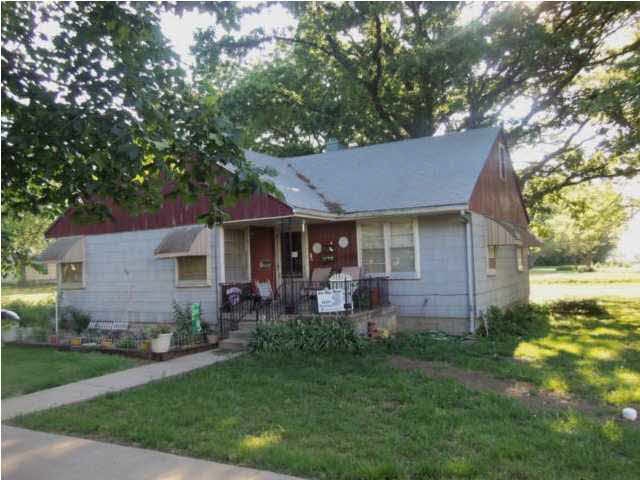 Front view of house