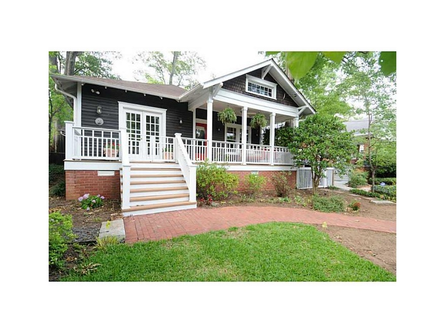 Exterior Front. Charming Virginia Highland Bungalo