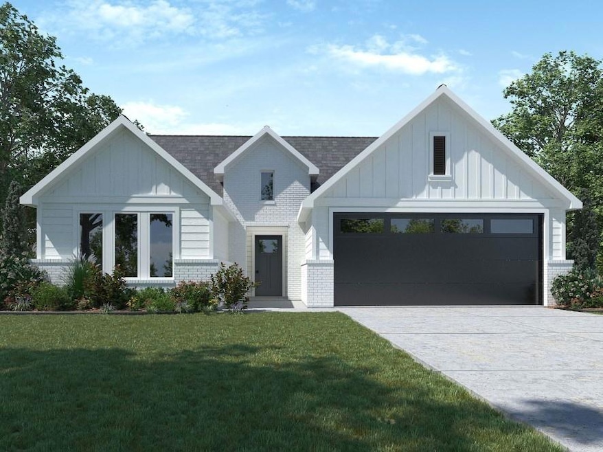Huntsville floorplan, Elevation F