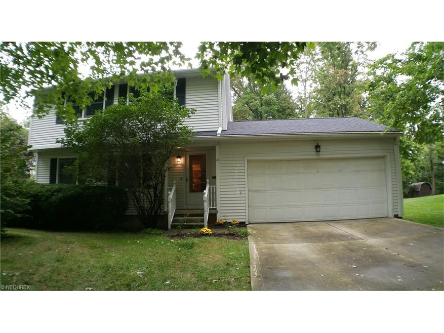 View looking north showing the 4 bedroom, 2 story 