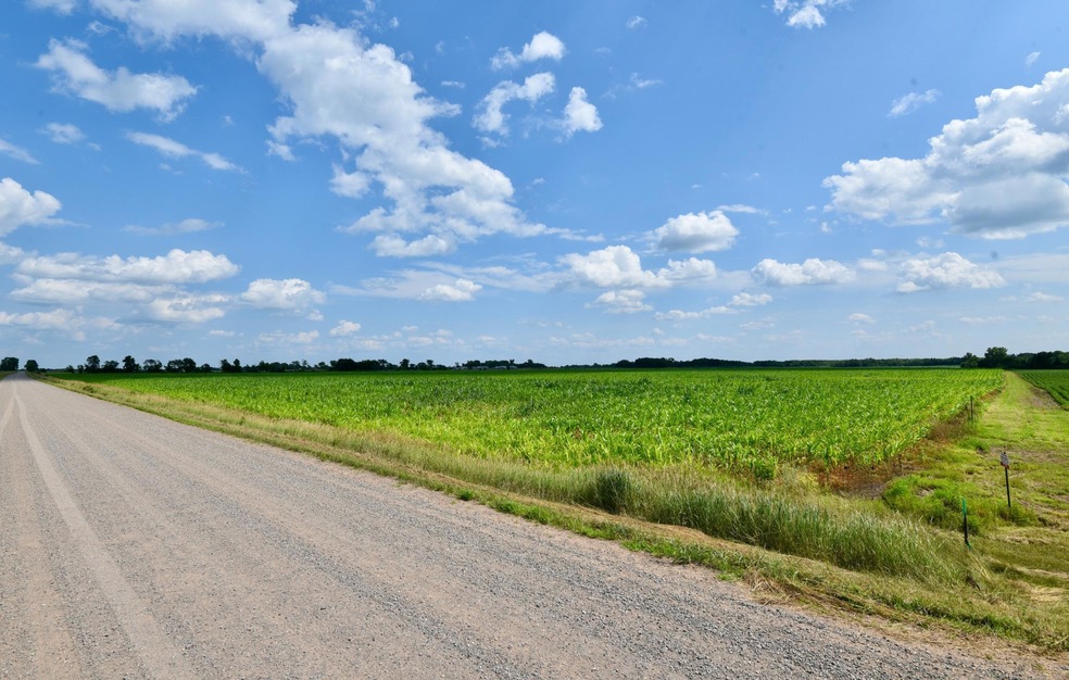 View from 110th Street of NW corner of Parcel A.