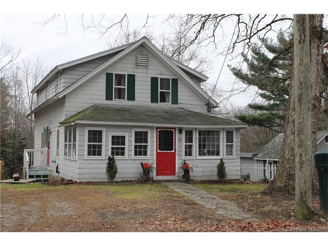 front of home w/enclosed front porch