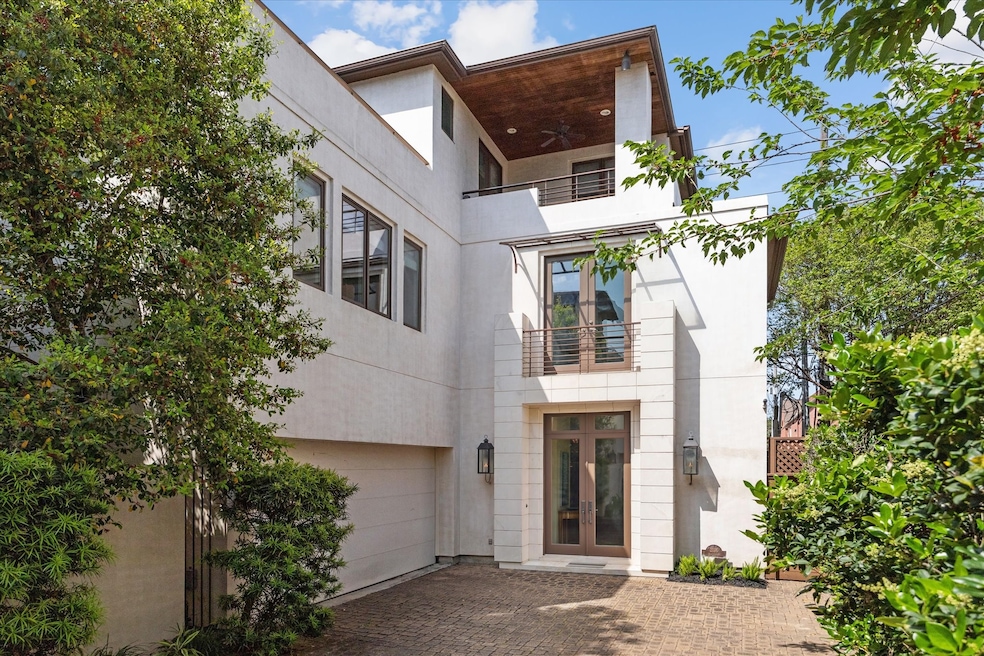 Welcome to 2116 Nantucket Dr.
 European elegance behind privacy gates.