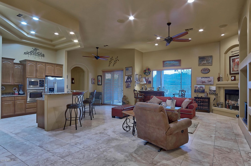 Spacious Great room and kitchen