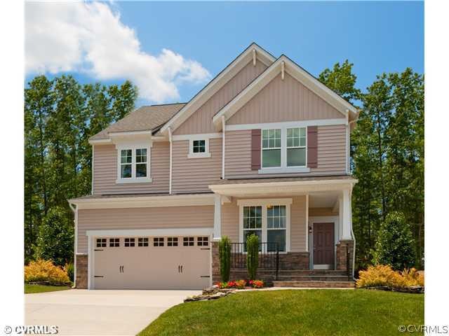 Exterior Front - Oxford Model by HHHunt Homes