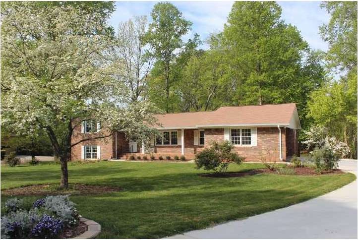 Exterior Front. Exceptional 4 sides brick recently