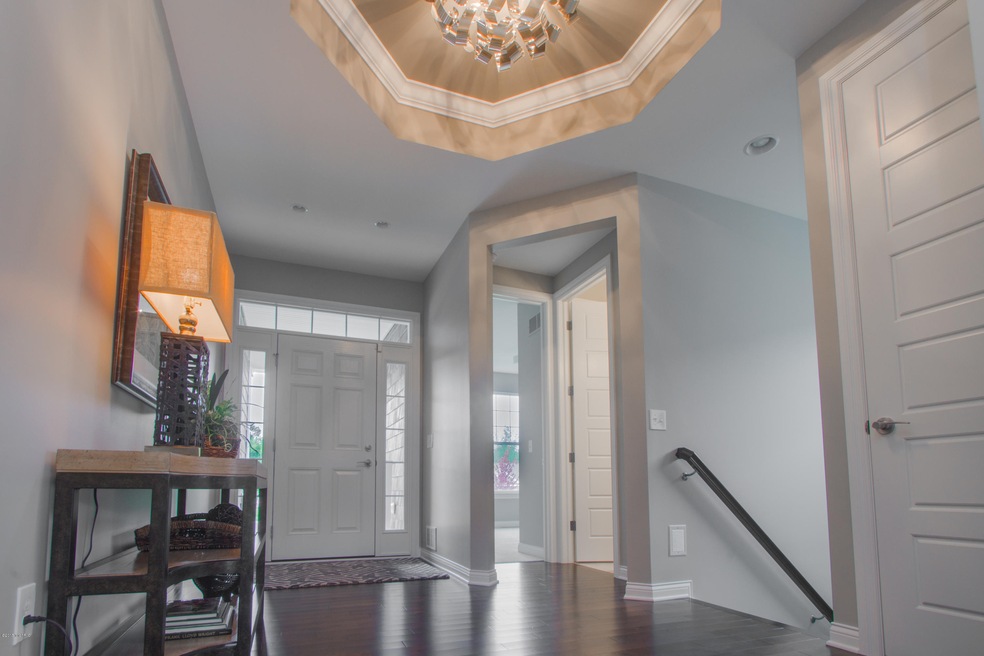 Foyer looking at entry door