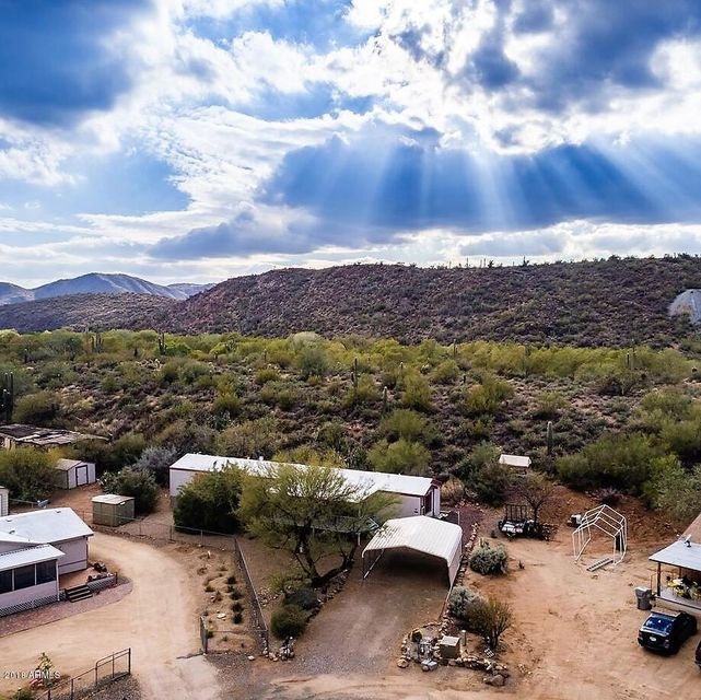 Aerial View - looking at BLM in back