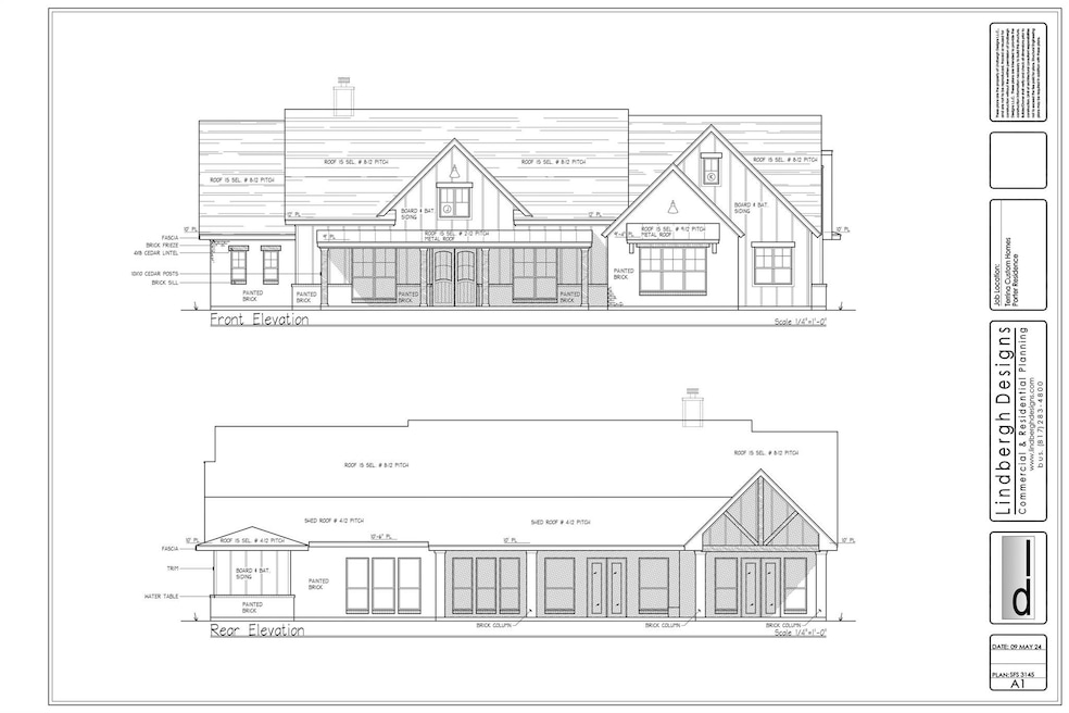 Floor Plan Of Home Currently Under Construction