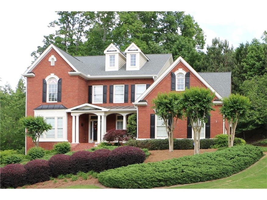 Beautiful 3-sided brick home one of the largest in