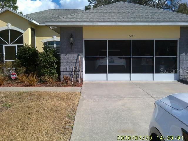 SCREENED GARAGE
