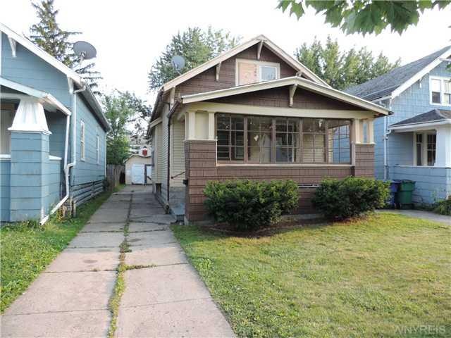 Exterior Front. The lot is 32  x 120 .