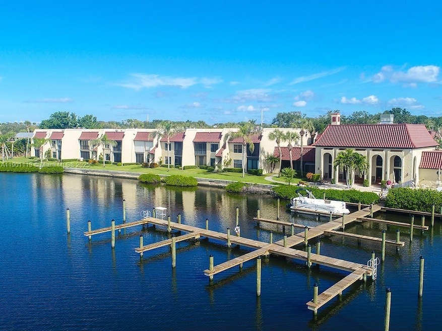 Aerial of community as seen from the water. Dock available, too!