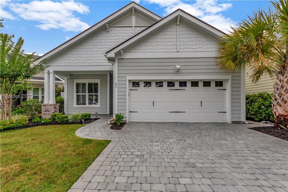 Beautiful paver driveway and walkway