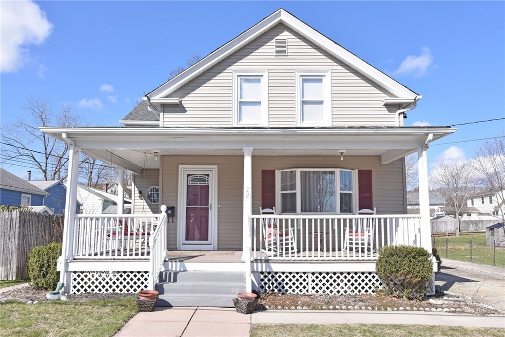 Charming front porch!