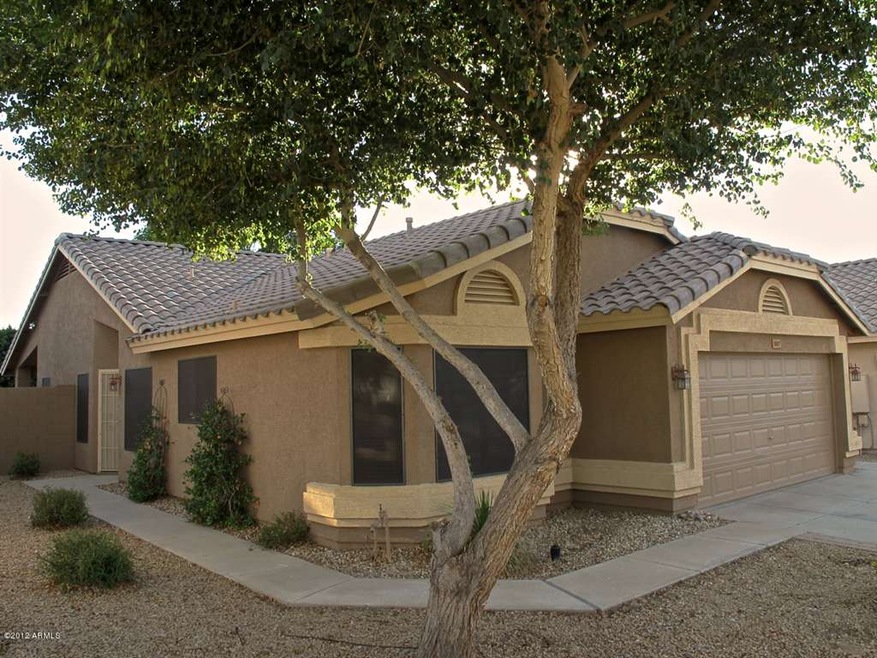 Front of home from the east side