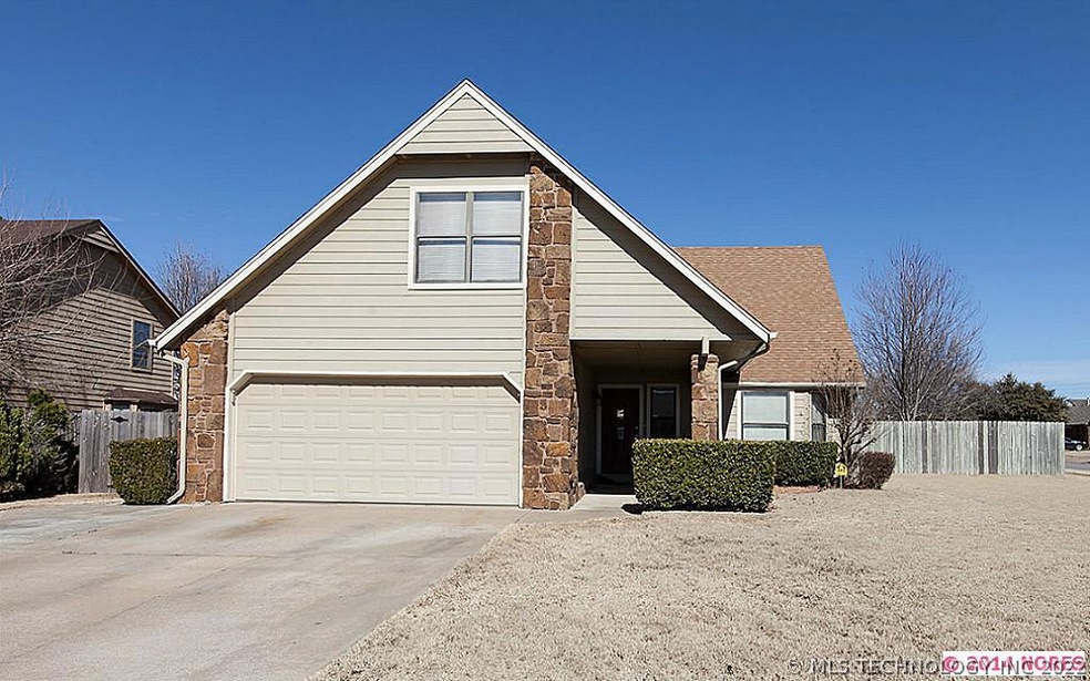 Exterior view, corner lot!
