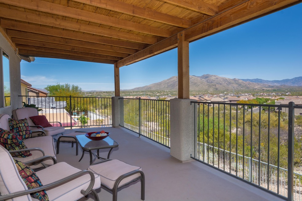 1; Rear Balcony with Views