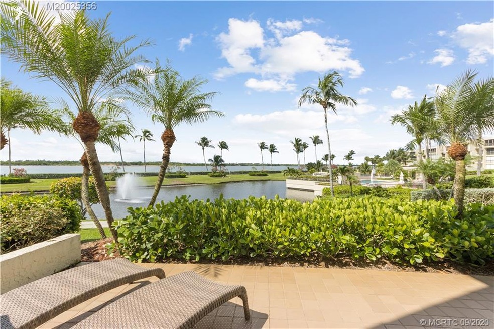 fabulous outdoor terrace with views of the inlet a
