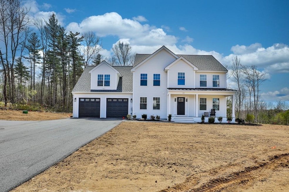 Photos are of home previously built by builder. Ho