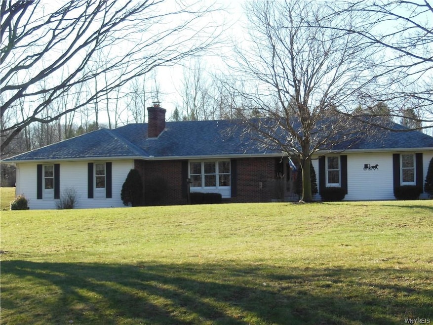 Exterior front.