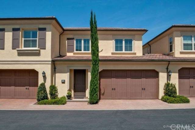 Townhome style home. Front view