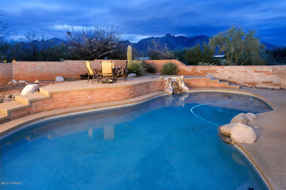 Mountain View from Pool & Spa