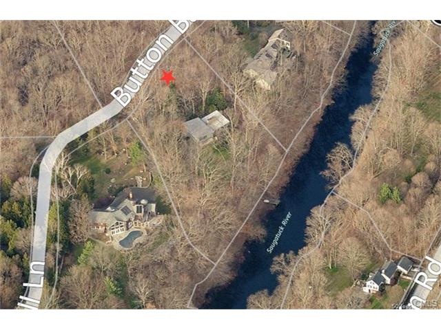 Modern home on river has 2.48 acres and 282 feet o