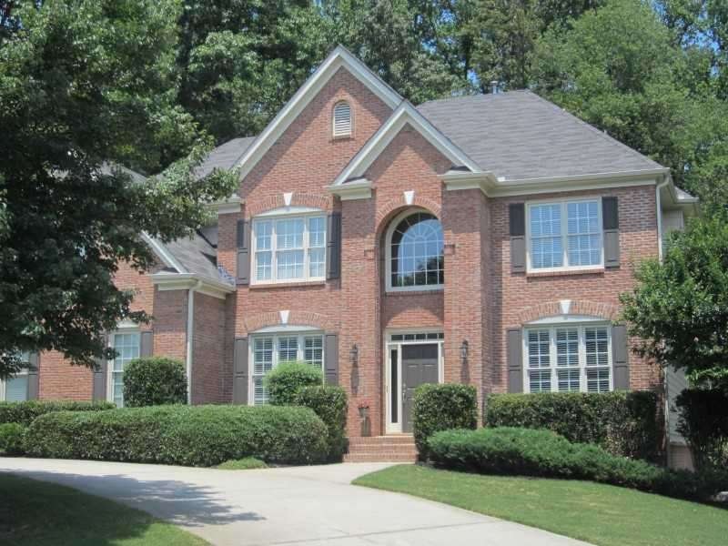 Exterior Front. Beautiful 5BR/4BA traditional bric