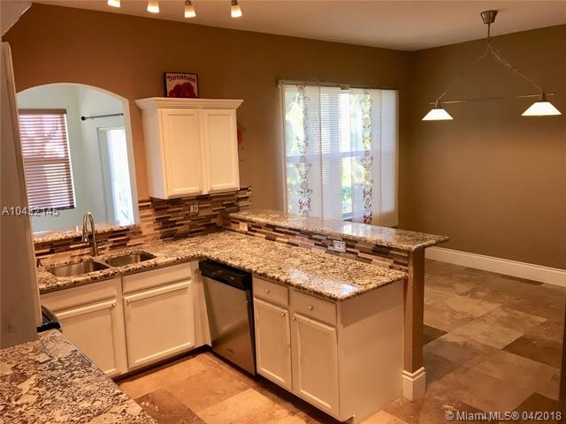 Open Kitchen with granite countertops