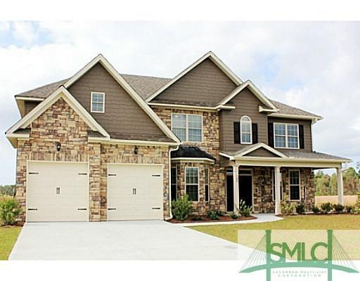 Exterior Front. Picture of Same House Built on Dif