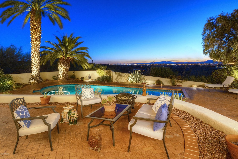 Back Patio with City Views