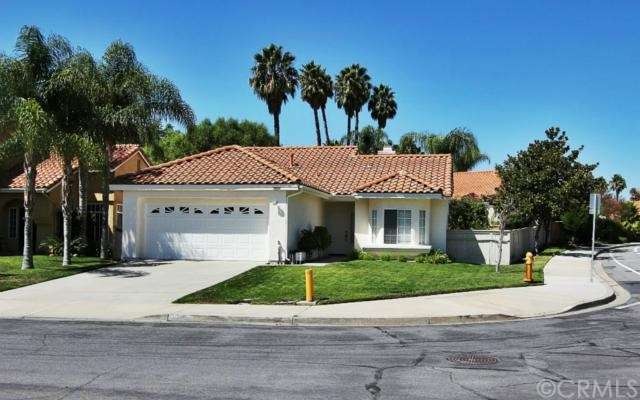 Front View of home and corner lot