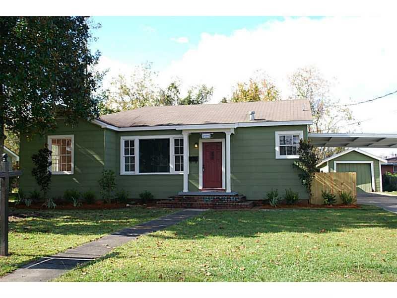 Exterior Front. FRESHLY PAINTED AND FRESH LANDSCAP