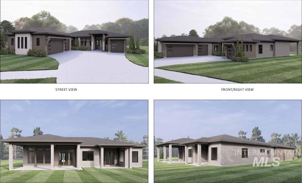 View of marketing collateral with multiple images