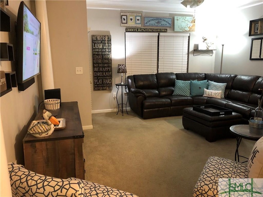 Front door opens up to the living room.