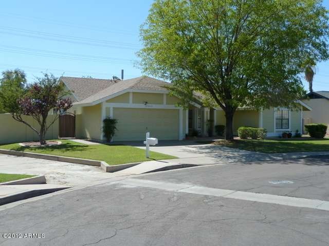 One angle of the Front of the Home