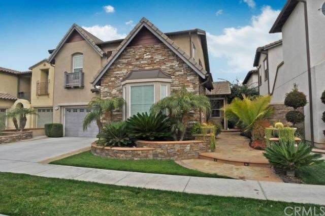 Beautiful front view of home