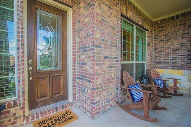 Relax on your front porch and watch the sun come up sitting in your rocking chairs.