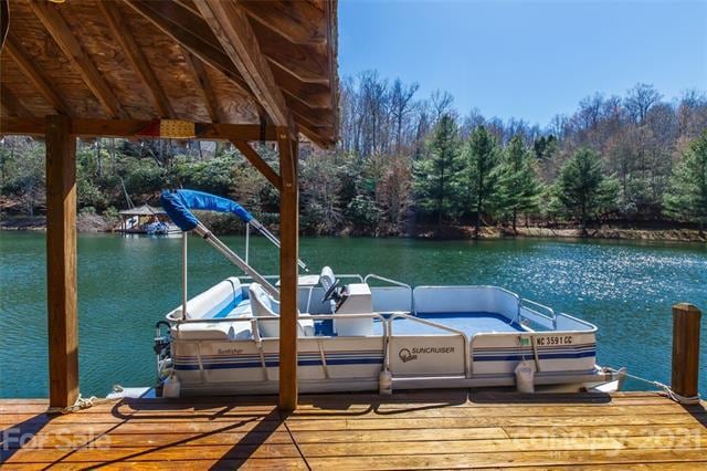 Private Boat Dock on protected cove