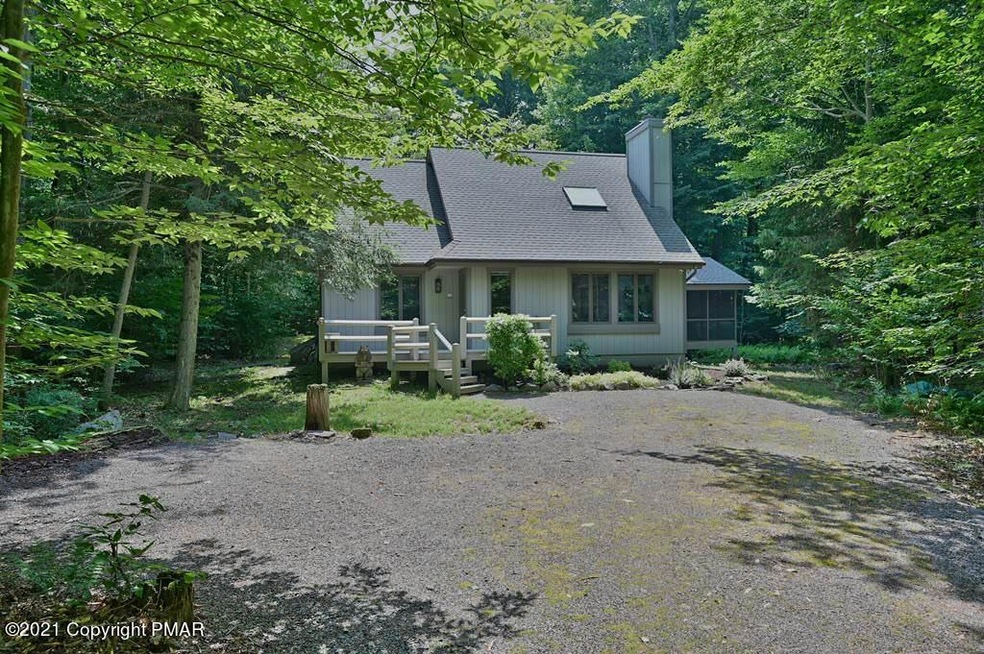Nestled in the woods